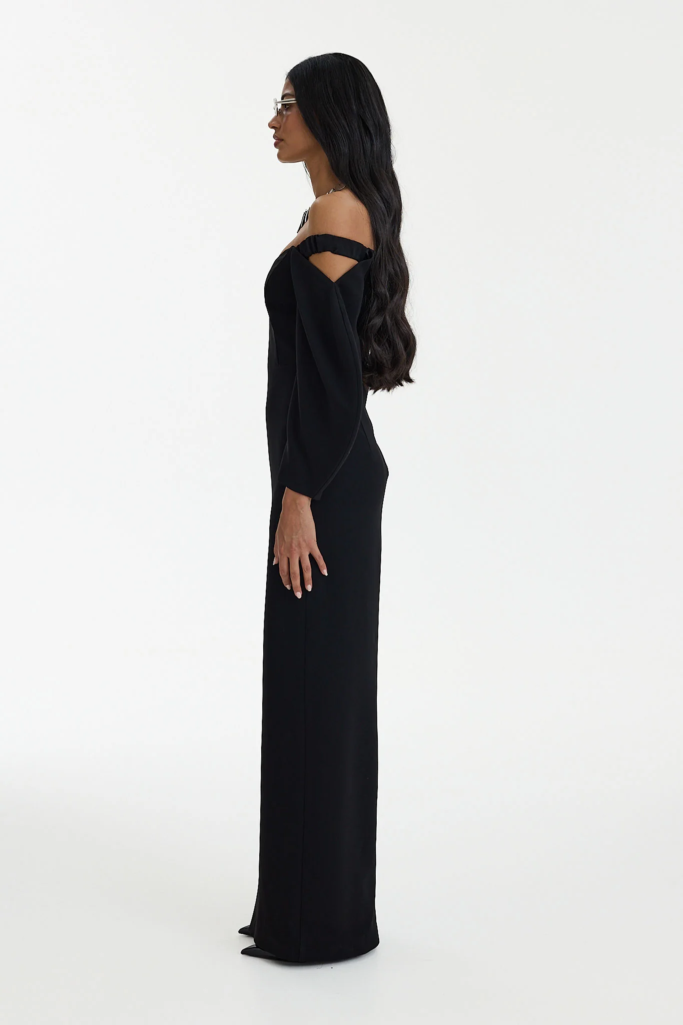 Black Tulip Dress - Image 3