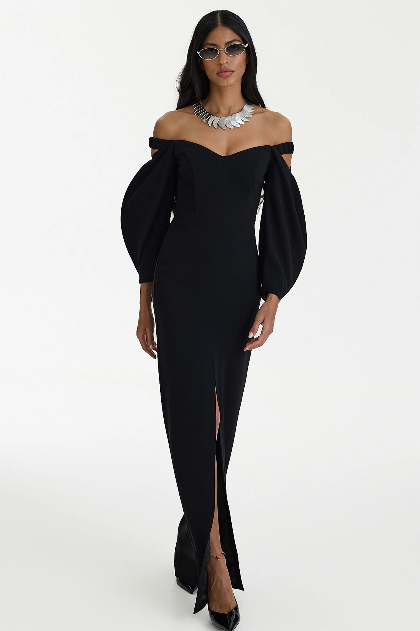 Black Tulip Dress - Image 4