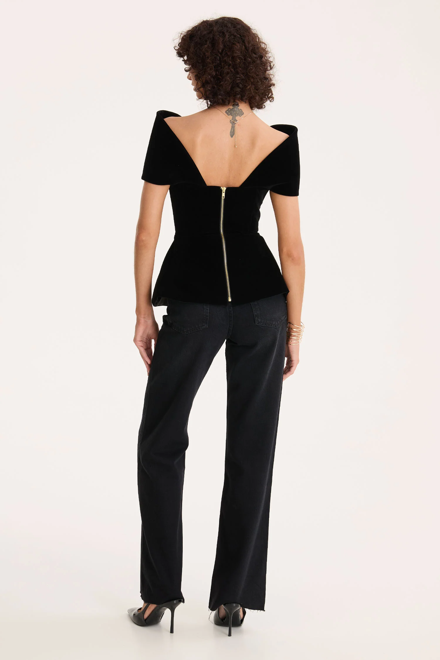 Black Velvet Top - Image 3