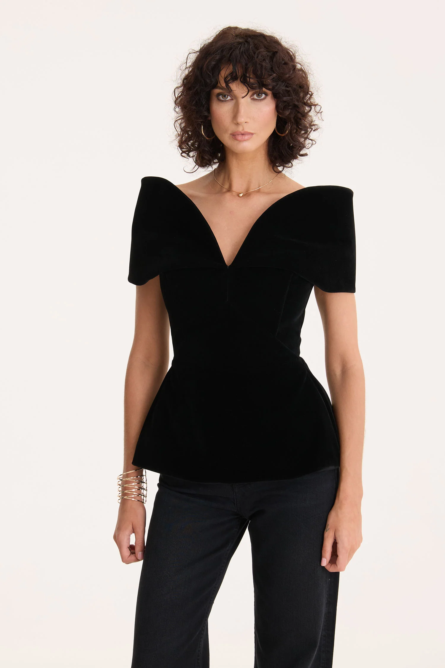 Black Velvet Top - Image 4
