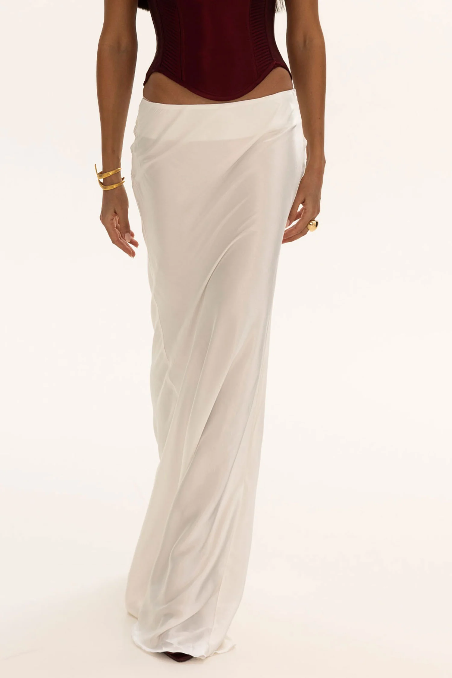 Pearl White Skirt - Image 3
