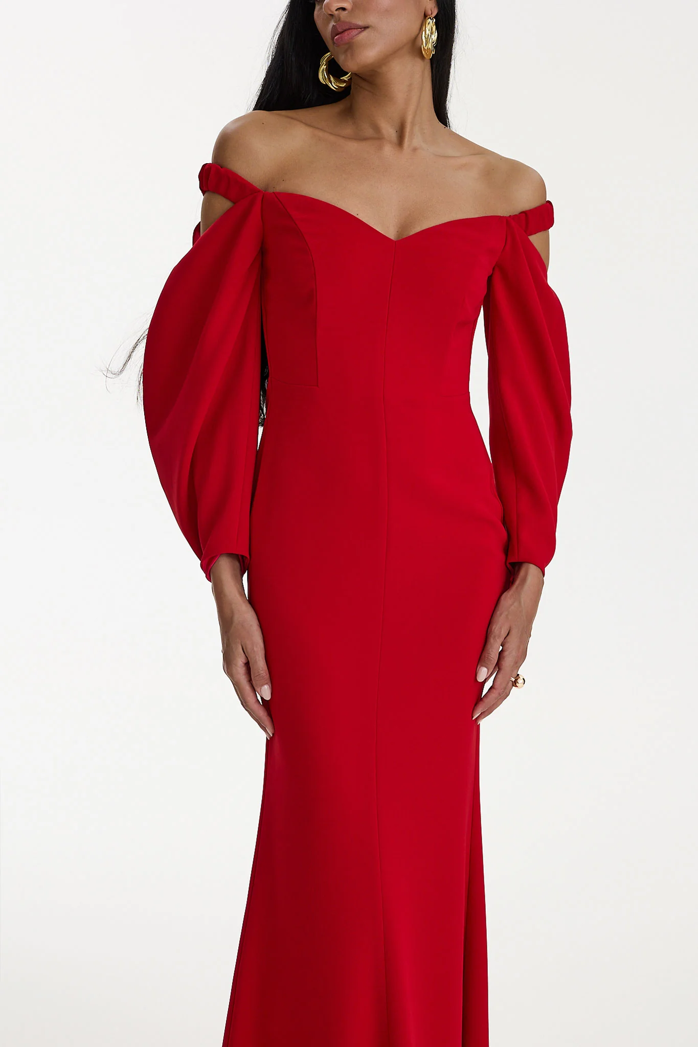 Red Tulip Dress - Image 2